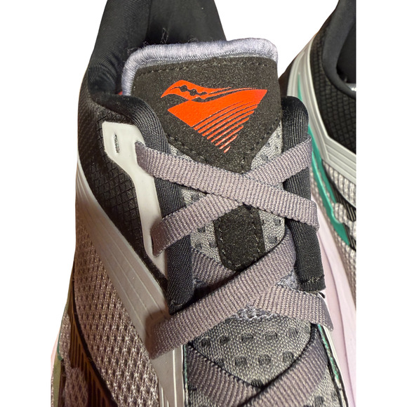 SAUCONY Axon Men's 13 Road Running Shoes Alloy Black Grey Sneakers Comfort - Picture 9 of 16